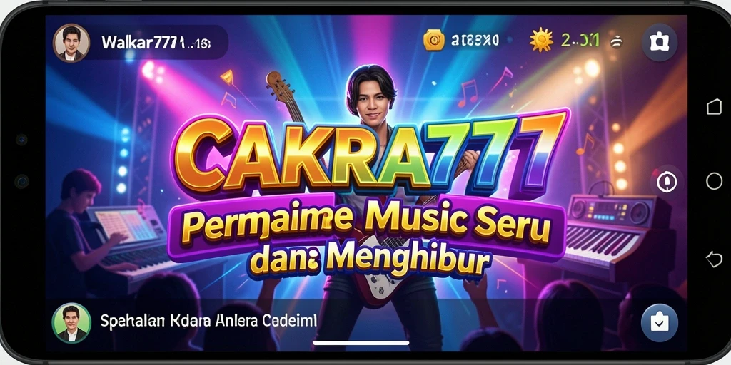 Tampilan gameplay CAKRA777 yang seru dan penuh warna.