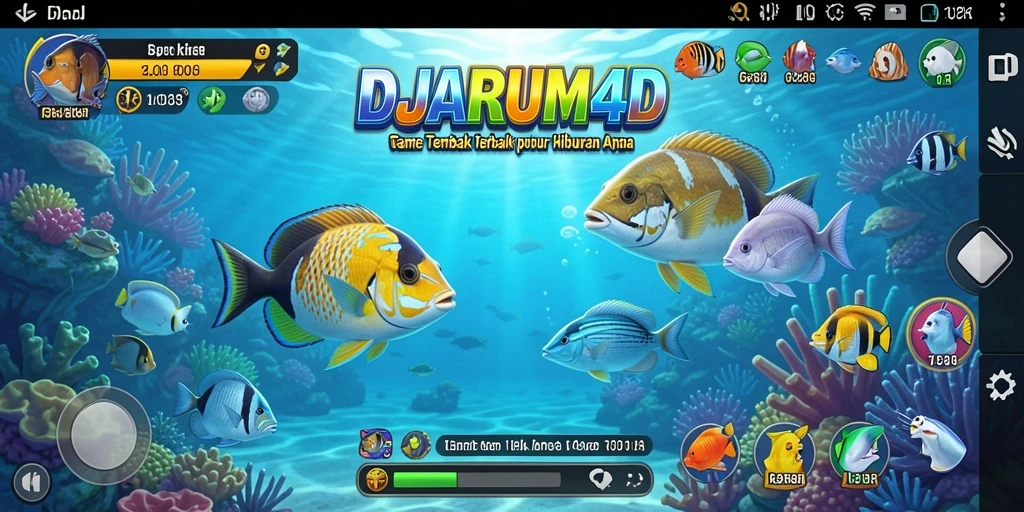 Tampilan menakjubkan saat menembak ikan di DJARUM4D.