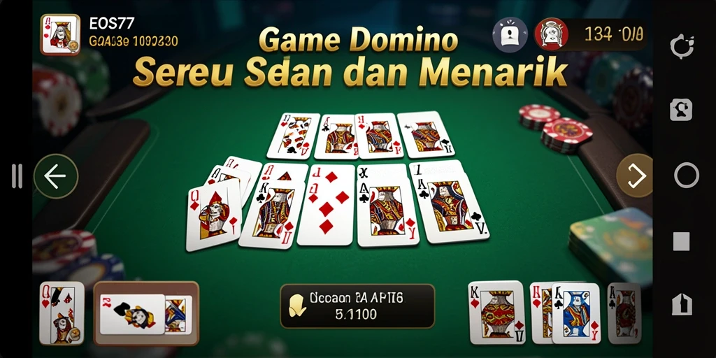 Pengalaman seru bermain game Domino di EOS77.