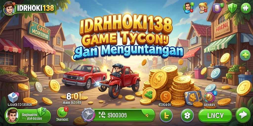 Gameplay Tycoon yang menegangkan dan seru dalam IDRHOKI138.