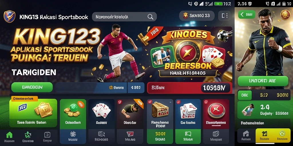 Tampilan gameplay KING123 yang menarik saat melakukan taruhan olahraga.